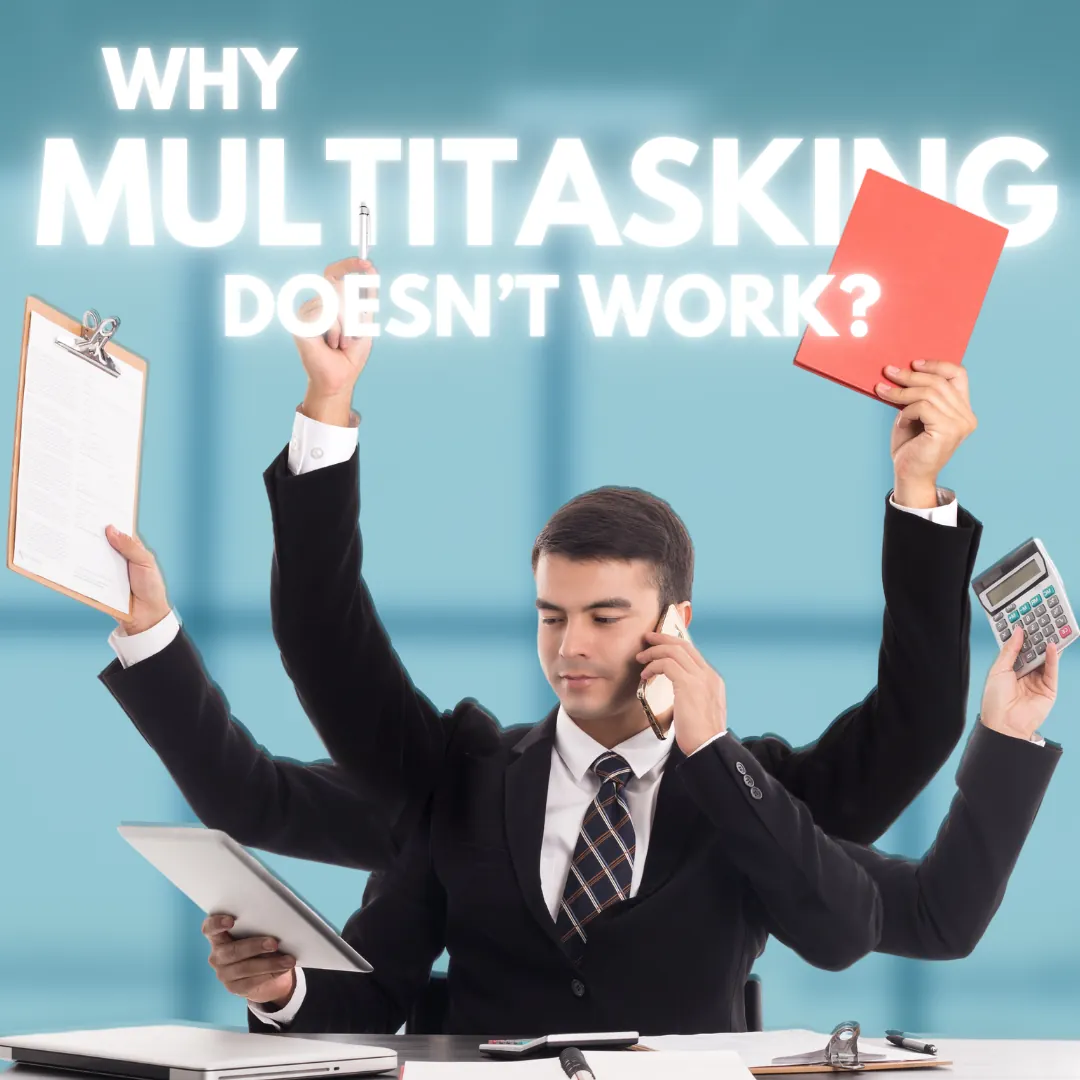 Why Multitasking Does Not Work — creative sample for Prime Online Assist